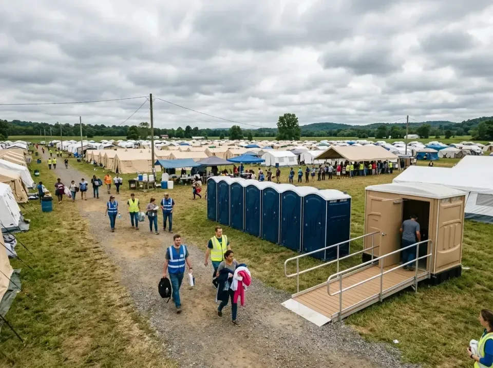 disaster-relief-camp-restrooms-010 — frequently asked questions, Dumpster & Portable Bathrooms Rental in Edgemoor, DE